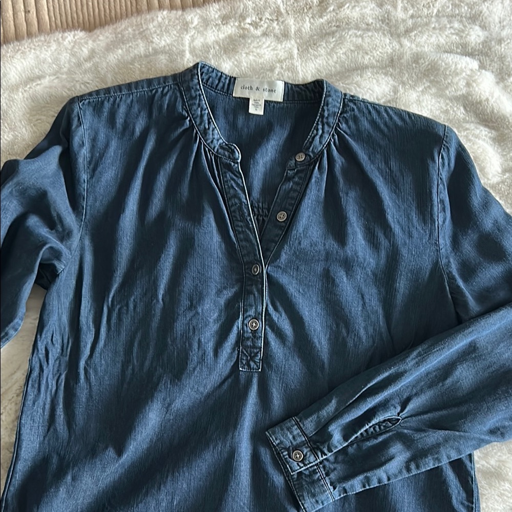 Navy Cloth & Stone